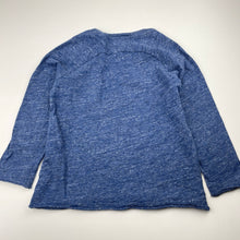 Load image into Gallery viewer, Boys WITCHERY, blue marle cotton long sleeve top, GUC, size 4,  