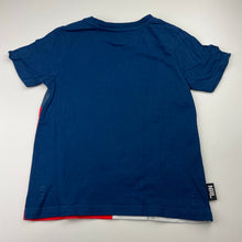 Load image into Gallery viewer, Unisex NRL SUPPORTER, Sydney Roosters cotton tee (wash fade), FUC, size 5,  