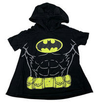 Load image into Gallery viewer, Boys DC Comics, Batman cotton hooded tee, detachable cape, GUC, size 3,  