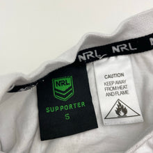 Load image into Gallery viewer, Unisex NRL SUPPORTER, Sydney Roosters cotton pyjama tee (wash fade), FUC, size 5,  
