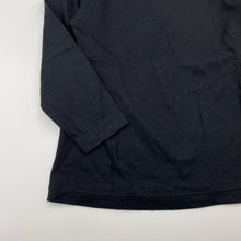 Load image into Gallery viewer, Unisex Brilliant Basics, black cotton long sleeve top, EUC, size 4,  