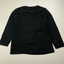 Load image into Gallery viewer, Unisex Brilliant Basics, black cotton long sleeve top, EUC, size 4,  