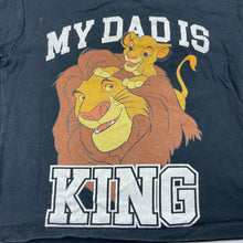 Load image into Gallery viewer, Unisex Disney, Lion King cotton tee / top (wash fade), FUC, size 3,  