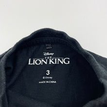 Load image into Gallery viewer, Unisex Disney, Lion King cotton tee / top (wash fade), FUC, size 3,  