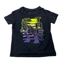 Load image into Gallery viewer, Boys Anko, black cotton tee / top, dinosaur, EUC, size 3,  