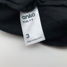 Load image into Gallery viewer, Boys Anko, black cotton tee / top, dinosaur, EUC, size 3,  