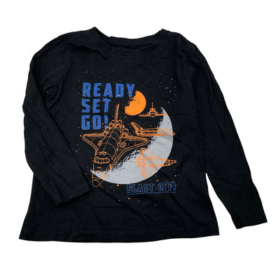 Boys Anko, cotton long sleeve tee / top, EUC, size 4,  