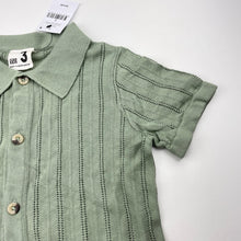 Load image into Gallery viewer, Unisex Cotton On, knitted pointelle cotton top / shirt, NEW, size 3,  