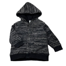 Load image into Gallery viewer, Boys Anko, thick fleece-lined zip hoodie sweater, FUC, size 2,  