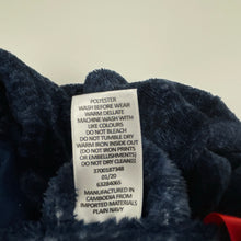 Load image into Gallery viewer, Boys Target, navy fleece dressing gown / bath robe, GUC, size 6,  
