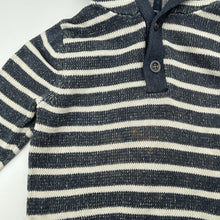 Load image into Gallery viewer, Boys GAP, knit cotton hoodie sweater (bleach marks on front), FUC, size 2,  