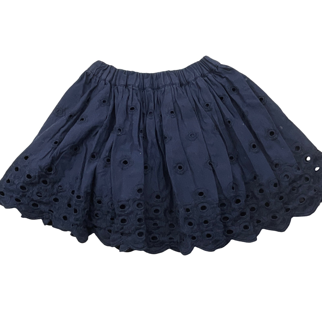 Girls Next, lined broderie cotton skirt, elasticated (wash fade), FUC, size 2,  