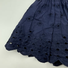 Load image into Gallery viewer, Girls Next, lined broderie cotton skirt, elasticated (wash fade), FUC, size 2,  