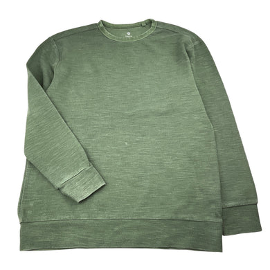 Boys Target, khaki marle long sleeve top (wash fade), FUC, size 12,  