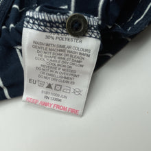 Load image into Gallery viewer, Boys Urban, navy hooded tee / top, FUC, size 8,  