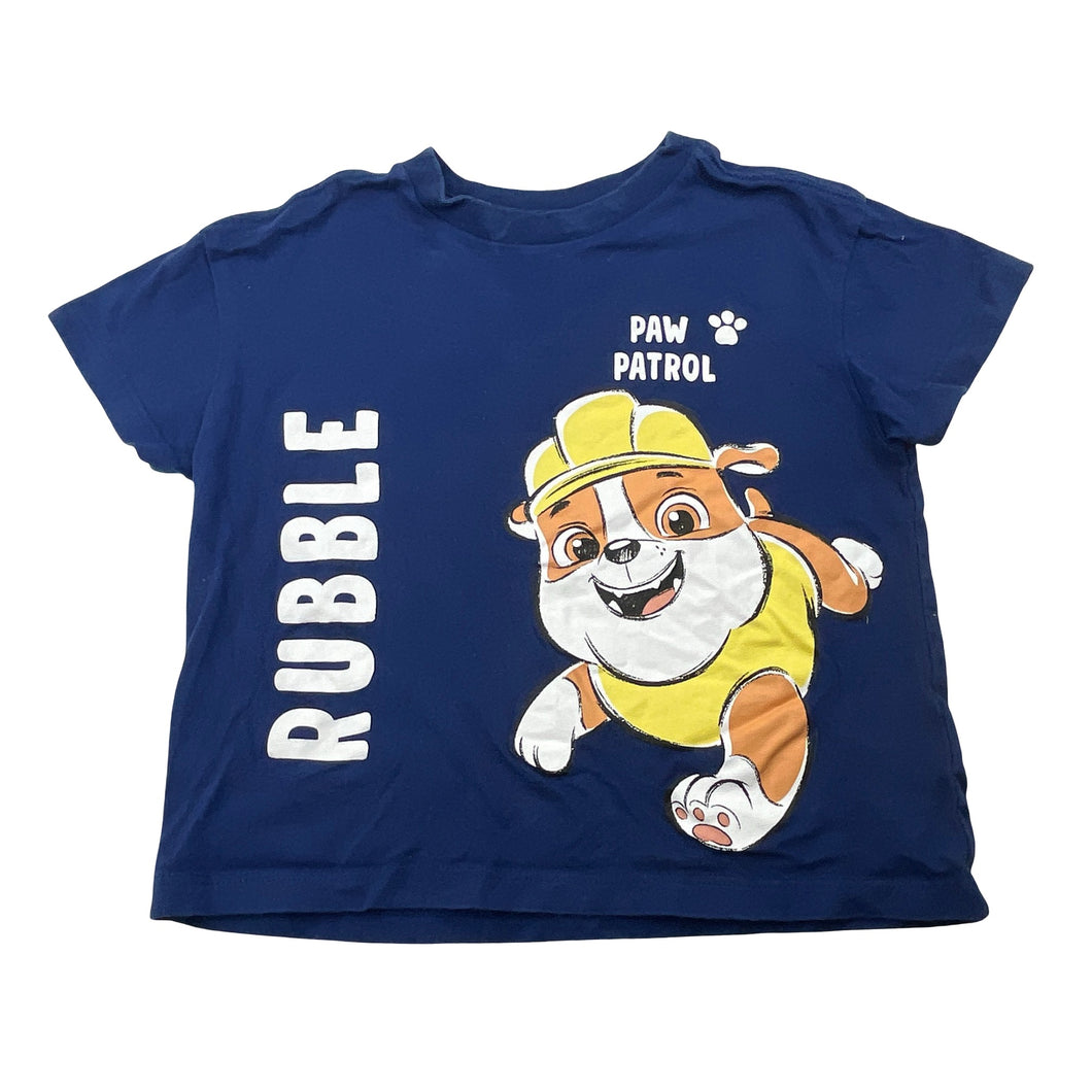 Boys Nickelodeon, Paw Patrol Rubble cotton te / top, GUC, size 3,  