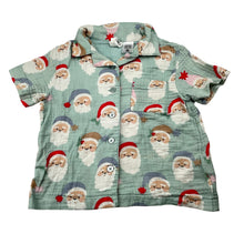 Load image into Gallery viewer, Unisex Cotton On, Christmas crinkle cotton pyjama top, EUC, size 4,  