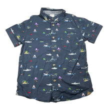 Load image into Gallery viewer, Boys Target, cotton short sleeve shirt, sharks, GUC, size 5,  