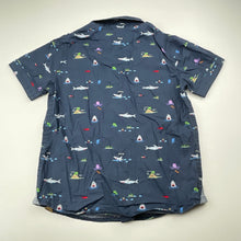 Load image into Gallery viewer, Boys Target, cotton short sleeve shirt, sharks, GUC, size 5,  
