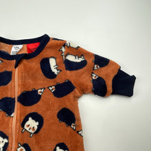 Load image into Gallery viewer, Unisex Baby Berry, soft fleece sleeping bag, EUC, size 00,  