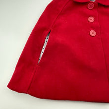 Load image into Gallery viewer, Girls Kids Stuff, red poncho jacket, GUC, size 5-6,  