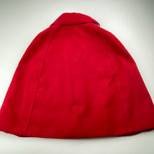 Load image into Gallery viewer, Girls Kids Stuff, red poncho jacket, GUC, size 5-6,  