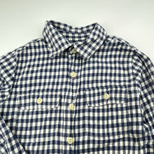 Load image into Gallery viewer, Boys Gap, checked cotton long sleeve shirt, GUC, size 4,  
