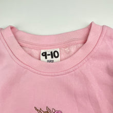 Load image into Gallery viewer, Girls Cotton On, fleece-lined sweater / jumper, unicorn (light mark on back), FUC, size 9-10,  