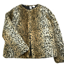 Load image into Gallery viewer, Girls Target, lined faux fur jacket, single hook fasten, EUC, size 16,  