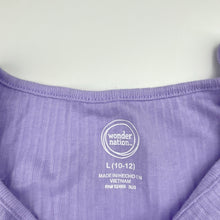 Load image into Gallery viewer, Girls Wonder Nation, ribbed lightweight te / top, EUC, size 10-12,  