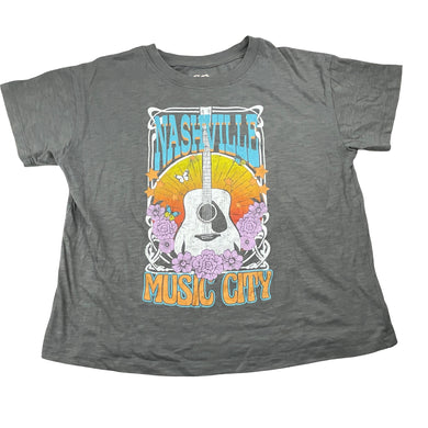 Girls SO, soft feel cropped tee / top, FUC, size 14-16,  