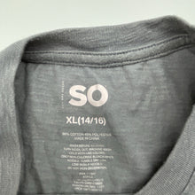 Load image into Gallery viewer, Girls SO, soft feel cropped tee / top, FUC, size 14-16,  