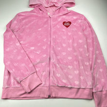 Load image into Gallery viewer, Girls Peter Alexander, Care Bears soft velour zip hoodie sweater, EUC, size 14,  