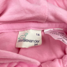 Load image into Gallery viewer, Girls Peter Alexander, Care Bears soft velour zip hoodie sweater, EUC, size 14,  