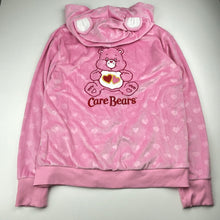 Load image into Gallery viewer, Girls Peter Alexander, Care Bears soft velour zip hoodie sweater, EUC, size 14,  