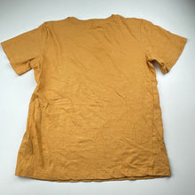 Load image into Gallery viewer, Boys KID, orange cotton tee / top, surf (light mark lower front), FUC, size 14,  