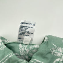 Load image into Gallery viewer, Boys Anko, linen / cotton short sleeve shirt, EUC, size 5,  