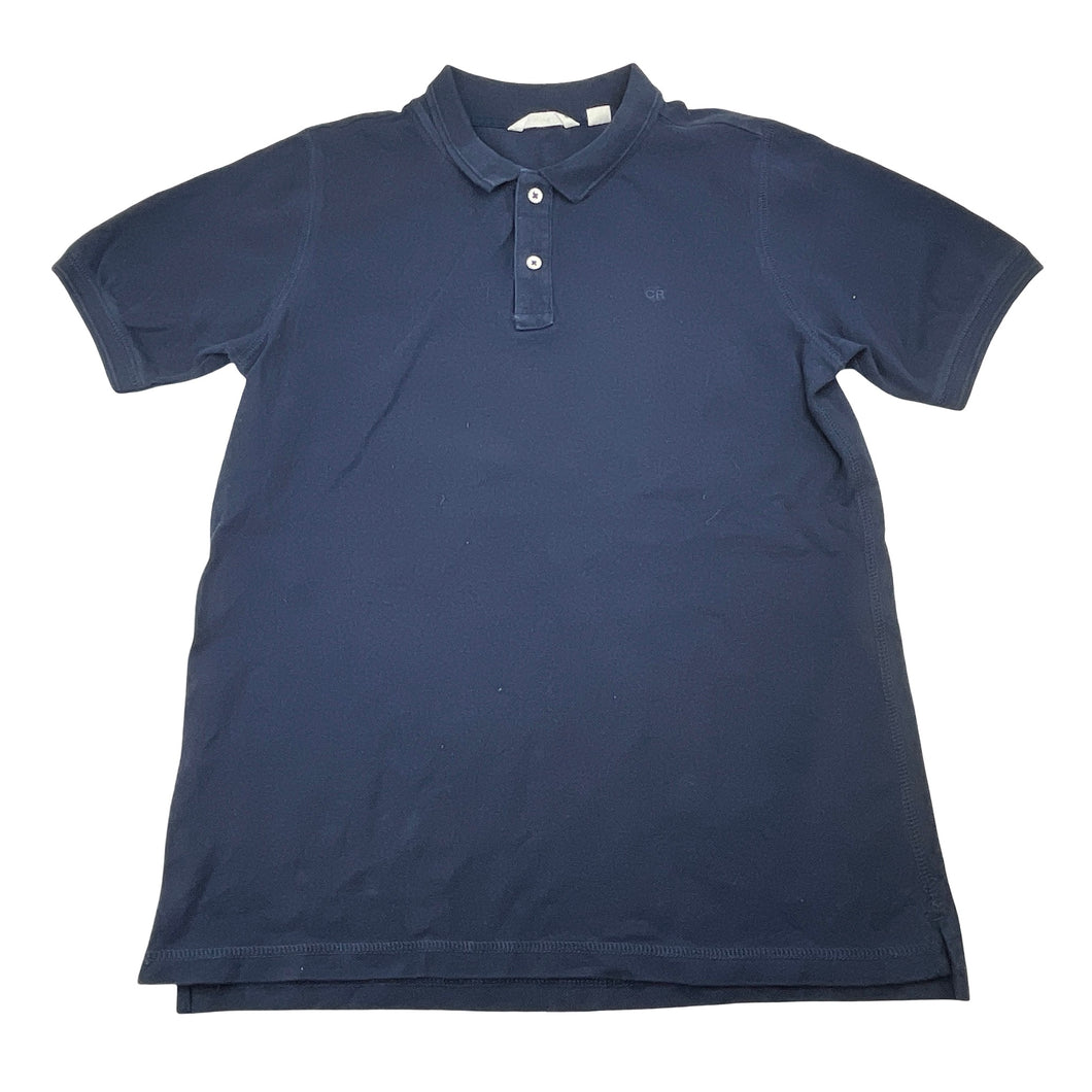 Boys COUNTRY ROAD, navy cotton polo shirt top, GUC, size 14,  