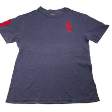 Load image into Gallery viewer, Boys POLO RALPH LAUREN, cotton tee / top, large pony (wash fade), FUC, size 10-12,  