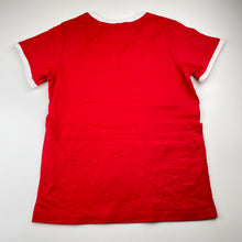 Load image into Gallery viewer, Boys BanBala Kids, red &amp; white cotton tee / top, armpit-armpit: 40cm, EUC, size 13-14,  