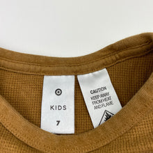 Load image into Gallery viewer, Boys Target, waffle cotton pyjama top, monster truck, GUC, size 7,  