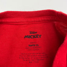Load image into Gallery viewer, Boys Disney, Mickey Mouse cotton tee, size XL, armpit-armpit: 47cm, GUC, size 14-16,  