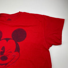 Load image into Gallery viewer, Boys Disney, Mickey Mouse cotton tee, size XL, armpit-armpit: 47cm, GUC, size 14-16,  