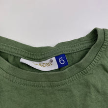 Load image into Gallery viewer, Boys Lily &amp; Dan, cotton long sleeve top, dinosaurs, GUC, size 6,  