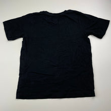 Load image into Gallery viewer, Unisex KID, black cotton tee / top, EUC, size 7,  