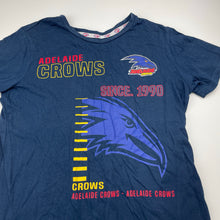 Load image into Gallery viewer, Unisex AFL, Adelaide Crows cotton tee / top, GUC, size 8,  