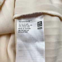 Load image into Gallery viewer, Girls UNIQLO, ribbed fleece long sleeve top, EUC, size 11-12,  
