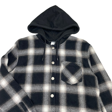 Boys Anko, thick cotton long sleeve hooded shirt, EUC, size 12,  