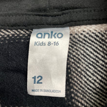 Load image into Gallery viewer, Boys Anko, thick cotton long sleeve hooded shirt, EUC, size 12,  