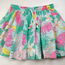 Load image into Gallery viewer, Girls Cotton On, lightweight floral cotton skirt, elasticated, FUC, size 6,  